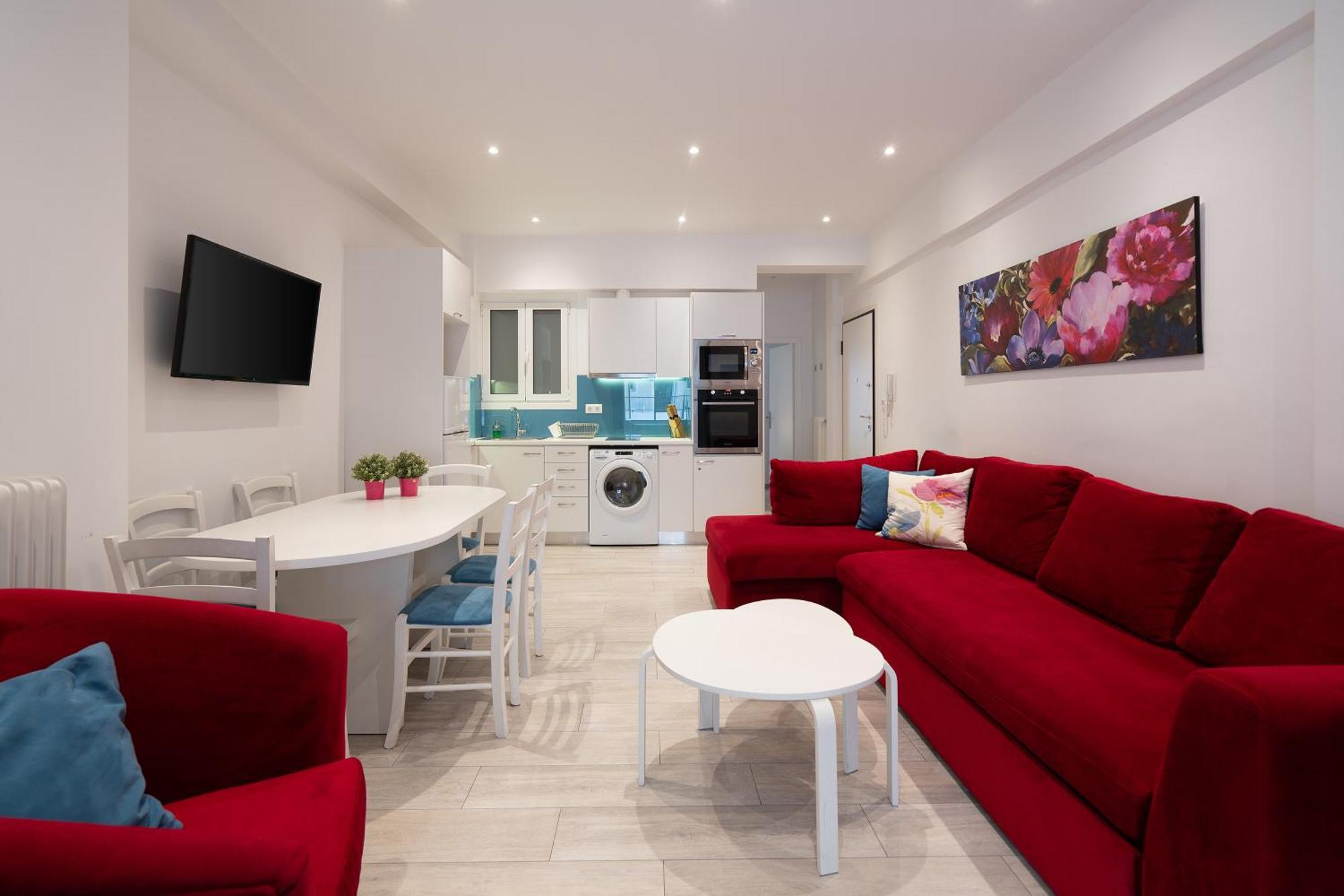 Vibrant & Cozy Apt In Athene Buitenkant foto